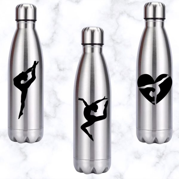 Drinkfles Stainless Steel Metallic Zilver