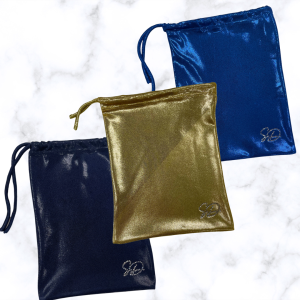 Leertjes/Lusjes Tasje Mystic Navy Blauw/Royal Blauw/Goud