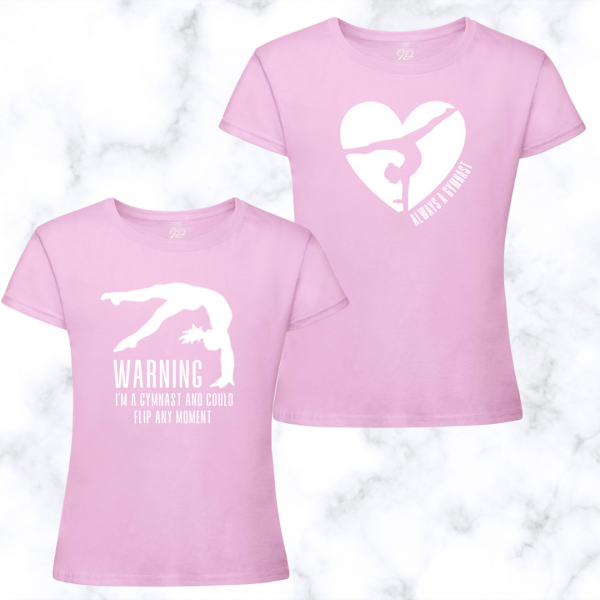 T-Shirt Roze Turnen