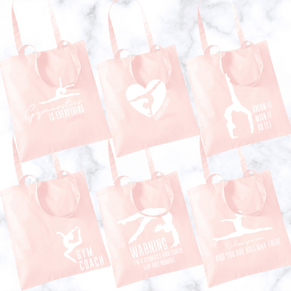 Cotton Bag Zalmroze