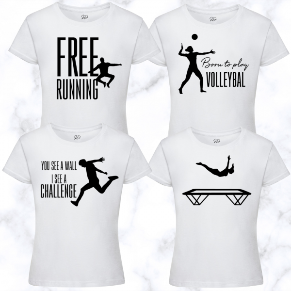 T-Shirt Wit overige disciplines en sporten