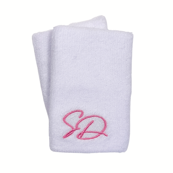 Polsbandjes Wit Roze - Set van 2 stuks
