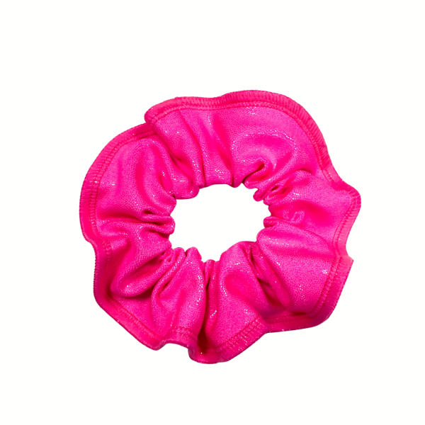 Scrunchie Neon Roze
