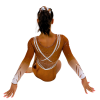 Turnpakje Bibi Copper Wit Lange Mouw - Afbeelding 5