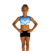 Turntopje Claire Blauw Zwart - Afbeelding 4