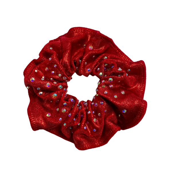 Scrunchie Rood AB Steentjes