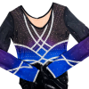 Turnpakje Livia Zwart Royal Blauw - Afbeelding 6