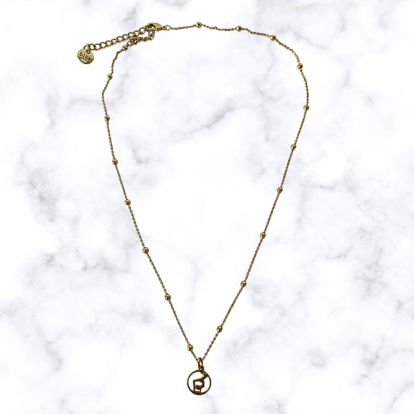 Ketting Goud Gymnast Rond