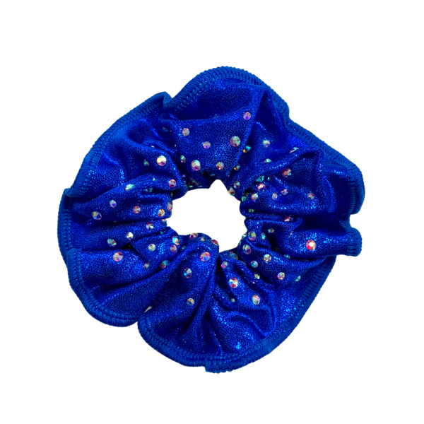 Scrunchie Royal Blauw AB Steentjes