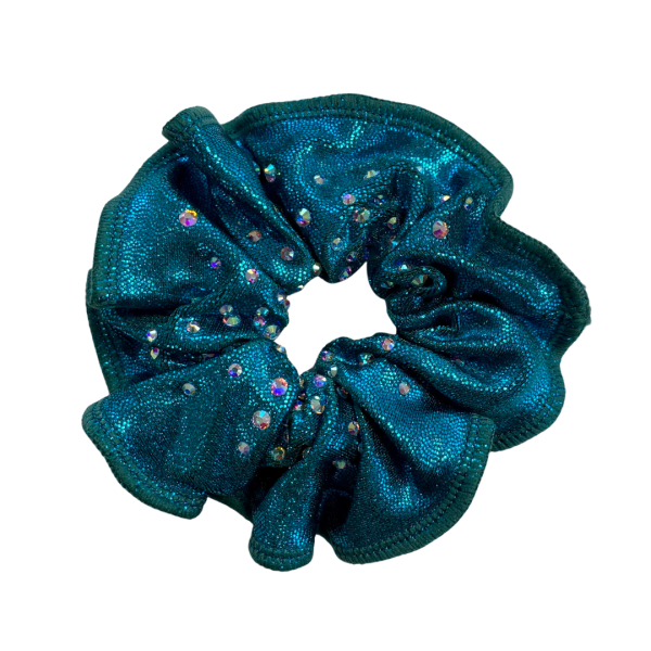 Scrunchie Turquoise AB Steentjes