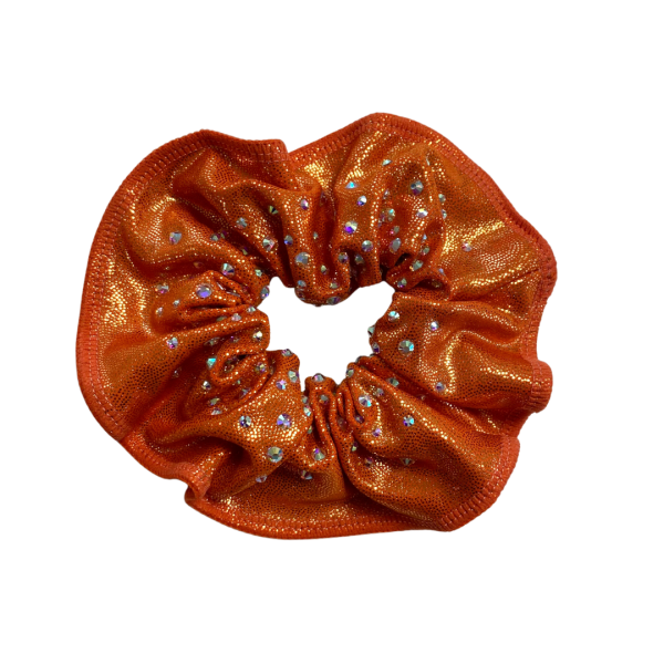 Scrunchie Oranje AB Steentjes