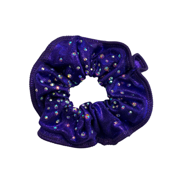 Scrunchie Paars AB Steentjes