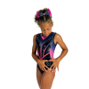 Turnpakje Sophie Zwart Navy Roze Mouwloos - Afbeelding 5