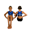 Turntopje Soof Navy Blauw Wit - Afbeelding 2