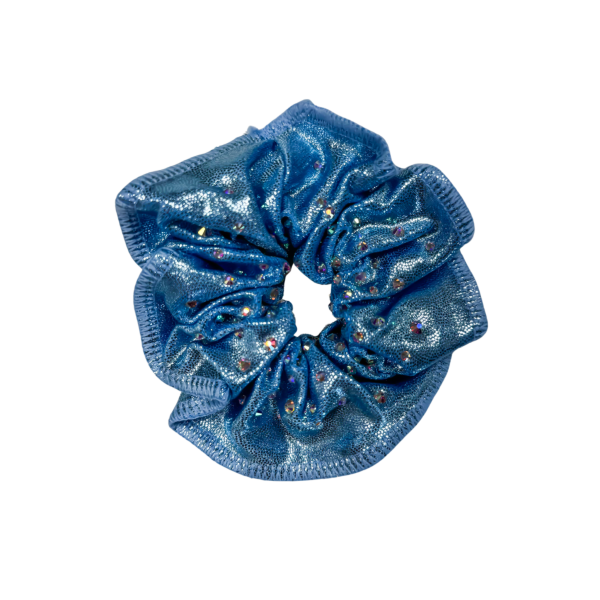 Scrunchie Lichtblauw AB Steentjes