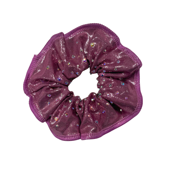 Scrunchie Mauve Licht AB Steentjes