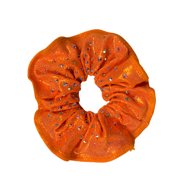 Scrunchie Neon Oranje AB Steentjes